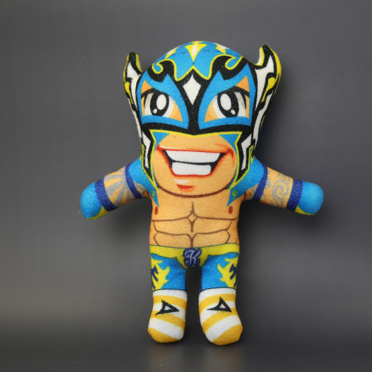 BLUE & GOLD PLUSH